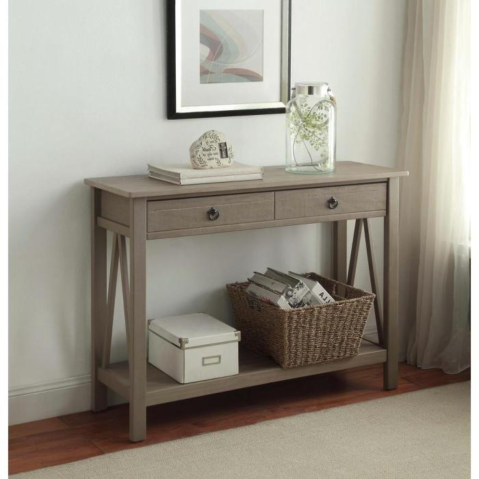 Entryway table small furniture rustic ideas interiorsherpa